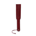 Liebe Seele (Японія) Двосторонній паддл Liebe Seele Wine Red Spanking Paddle, натуральна шкіра
