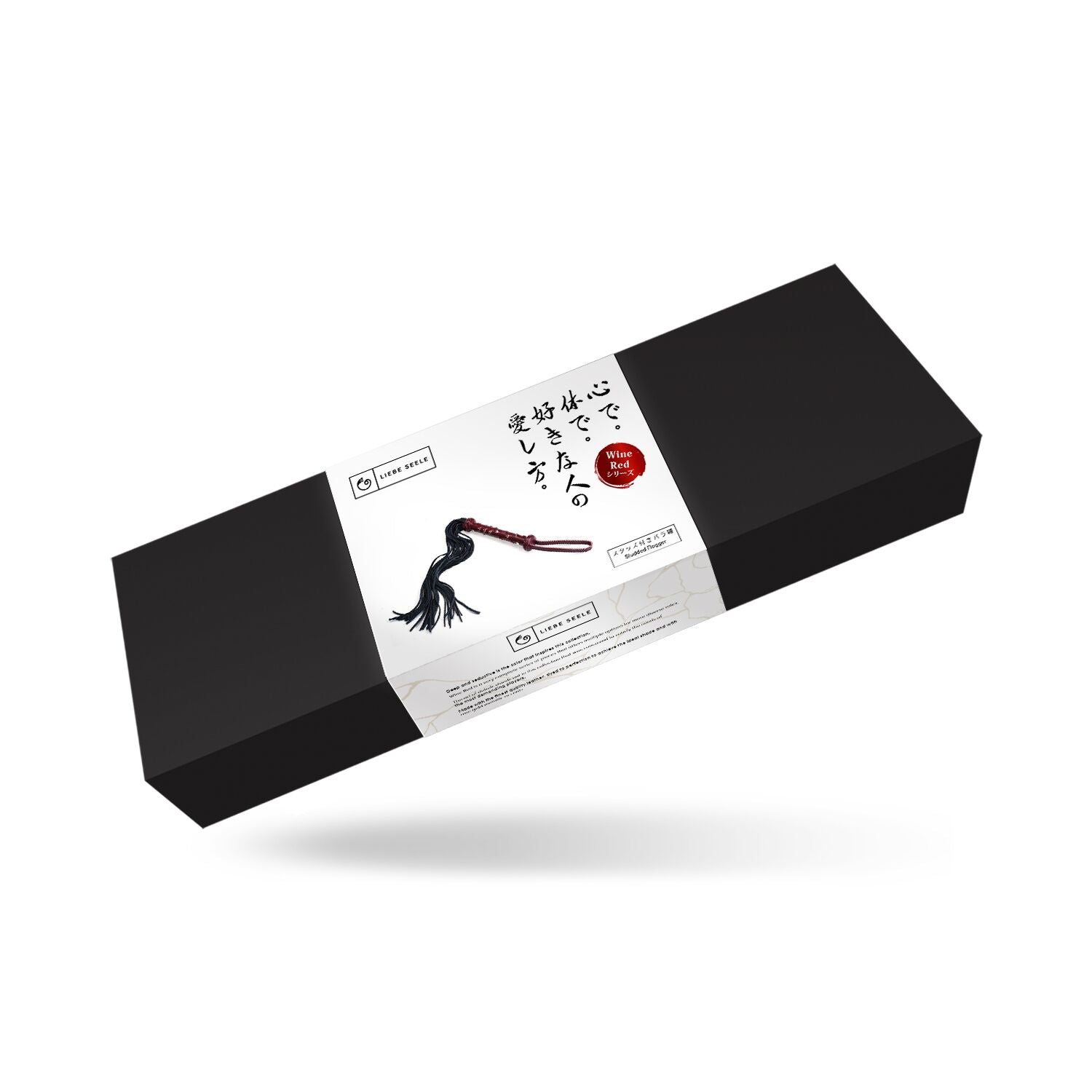 Liebe Seele (Японія) Флогер Liebe Seele Wine Red Studded Flogger, натуральна шкіра