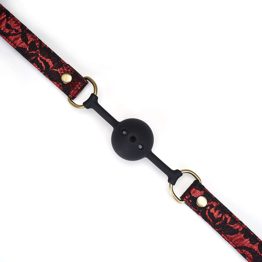 Liebe Seele (Японія) Повітропроникний кляп Liebe Seele Victorian Garden Ball Gag