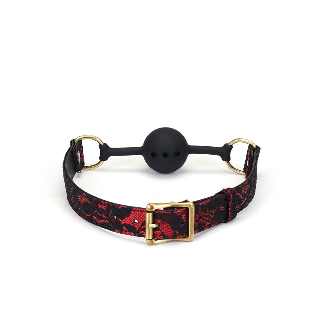 Liebe Seele (Японія) Повітропроникний кляп Liebe Seele Victorian Garden Ball Gag