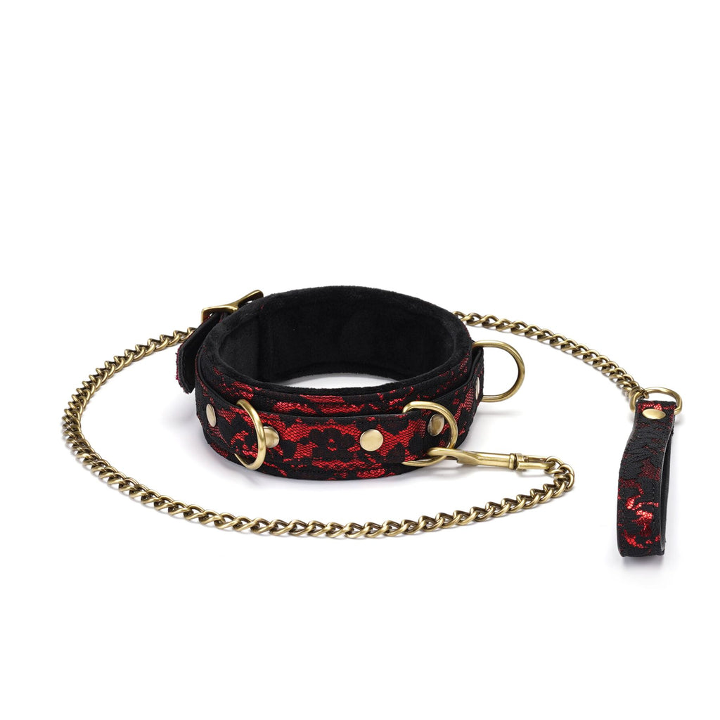 Liebe Seele (Японія) Нашийник з повідцем Liebe Seele Victorian Garden Collar with Leash