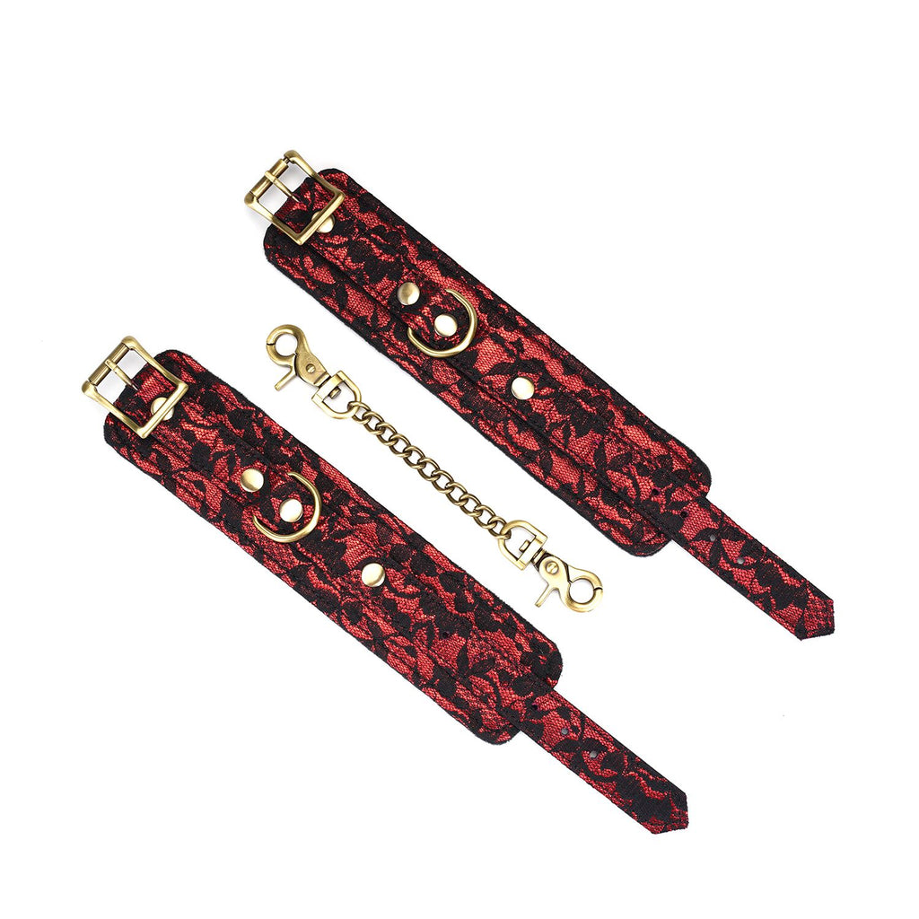 Liebe Seele (Японія) Наручники Liebe Seele Victorian Garden Wrist Cuff, кільця та з’єднувальний ланцюжок