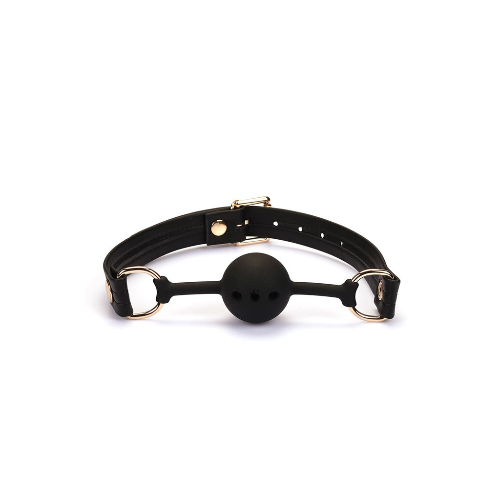 Liebe Seele (Японія) Кляп Liebe Seele Black Organosilicon Ball Gag