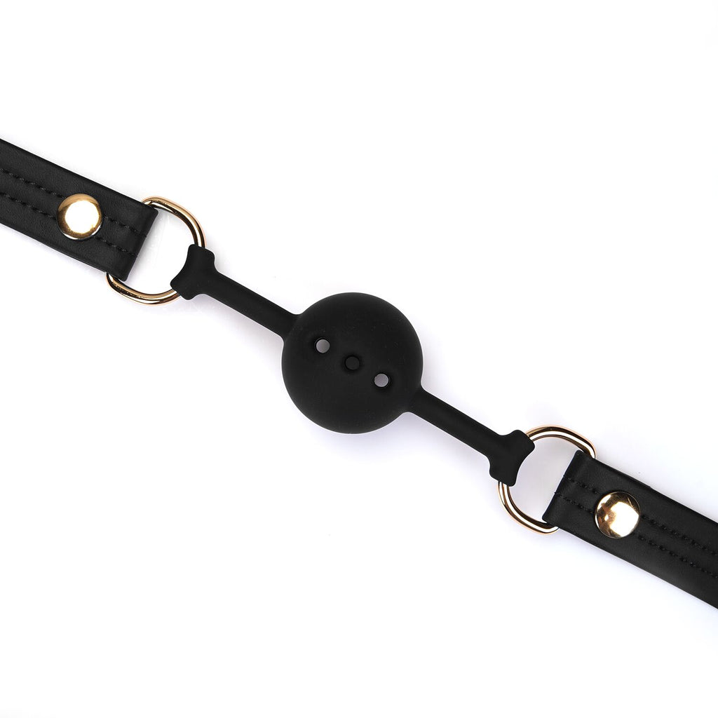 Liebe Seele (Японія) Кляп Liebe Seele Black Organosilicon Ball Gag
