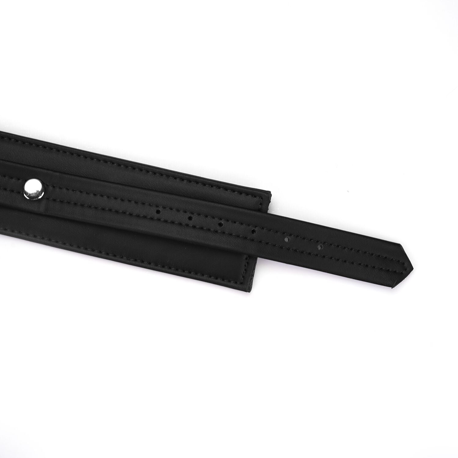 Поножі Liebe Seele Black Organosilicon Anklecuffs, екошкіра