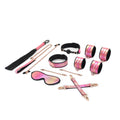 Liebe Seele (Японія) БДСМ-набір Liebe Seele Vivid Sakura 8 Pieces Set, 8 аксесуарів, екошкіра на оксамитовій основі