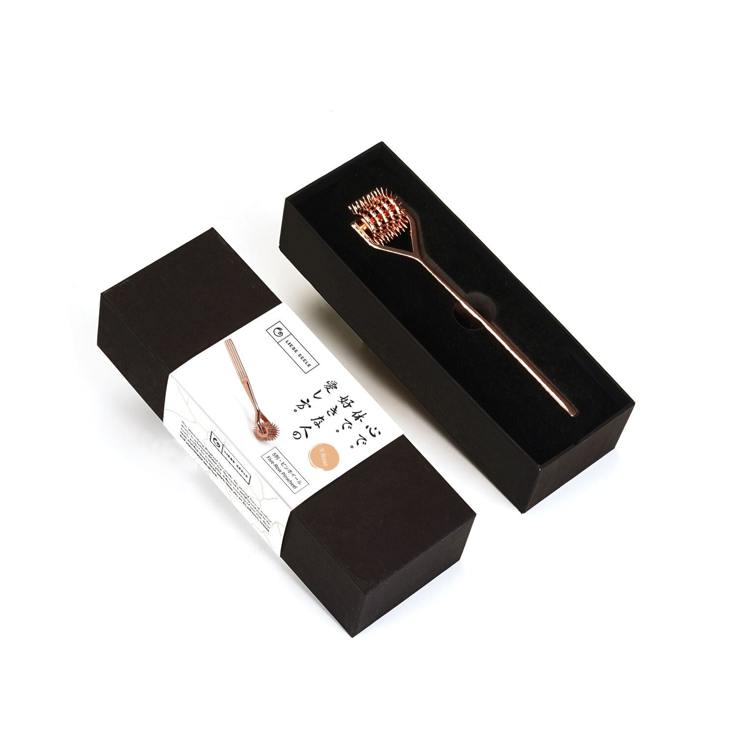 Колесо Вартенберга Liebe Seele Five-Row Wartenberg Pinwheel Rose Gold, 5 рядів