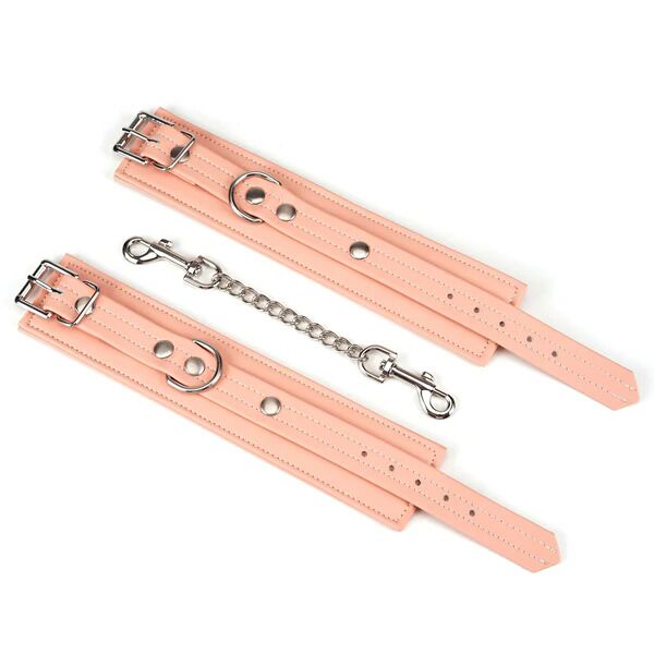 Liebe Seele (Японія) Наручники Liebe Seele Dark Candy Pink Wrist Cuffs