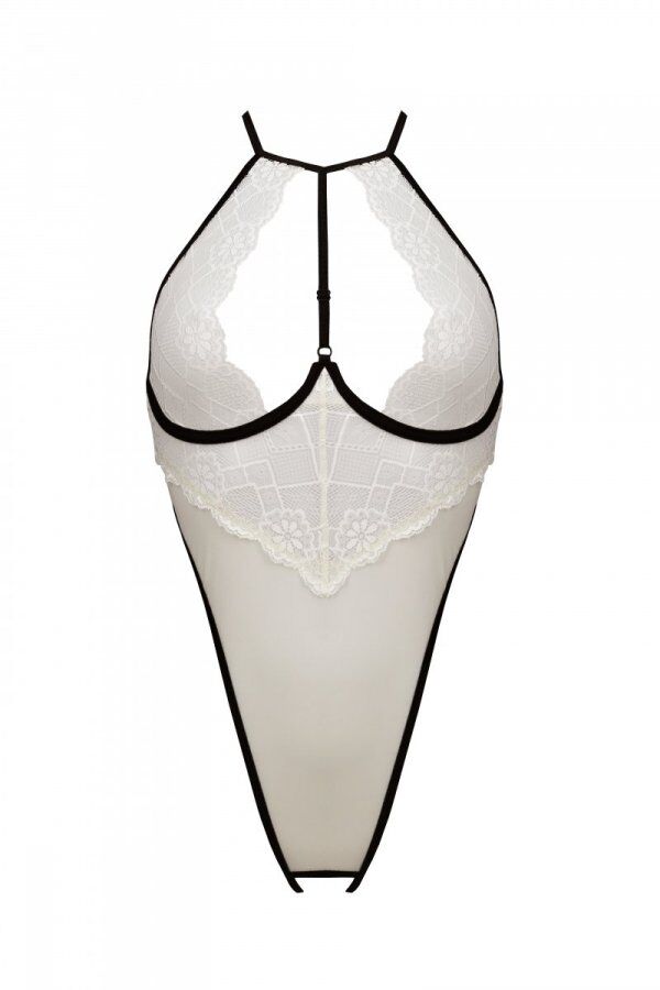 Passion (Польща) Боді з доступом Passion CHIKA BODY S/M, cream