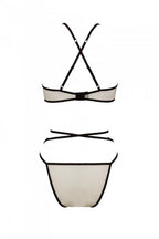 Комплект білизни Passion CHIKA SET, cream, топ, трусики