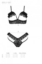 Еротичний комплект Passion DOLLY SET,, з відкритими чашками