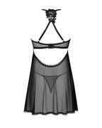 Пеньюар та трусики Obsessive Latinesa babydoll & thong XS/S