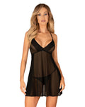 Obsessive (Польща) Пеньюар та трусики Obsessive Latinesa babydoll & thong M/L