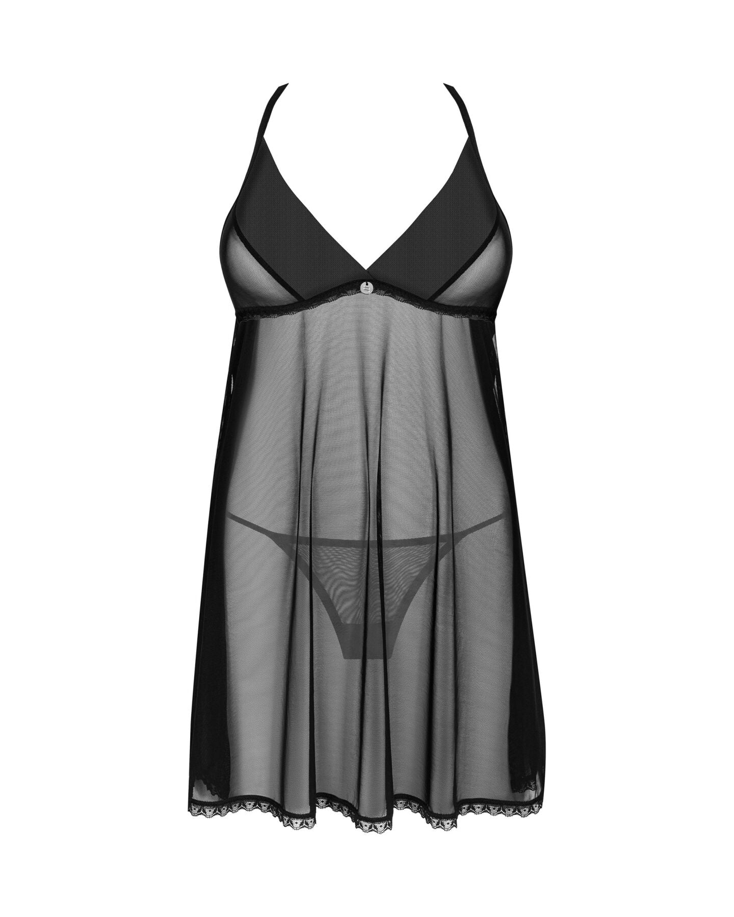 Obsessive (Польща) Пеньюар та трусики Obsessive Latinesa babydoll & thong XL/2XL