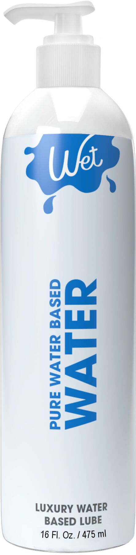 Wet (США) Лубрикант на водній основі Wet Pure Water Based (475 мл)