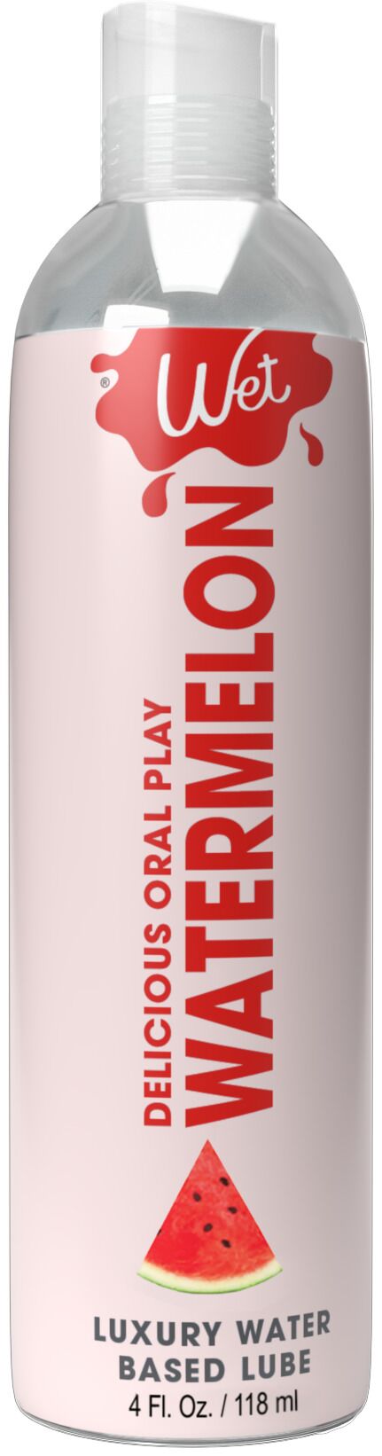 Wet (США) Лубрикант на водній основі Wet Oral Play Watermelon (118 мл), їстівний, без цукру