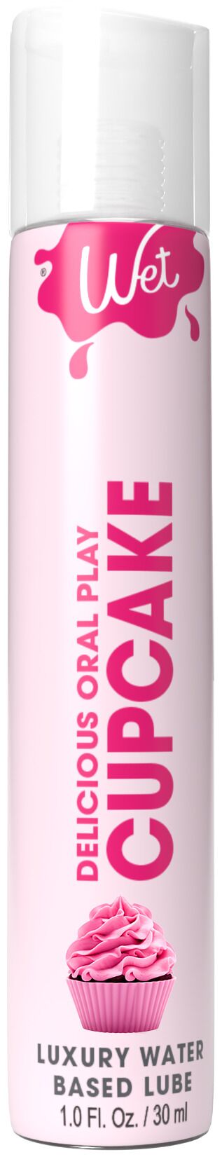 Wet (США) Лубрикант на водній основі Wet Oral Play Cupcake (30 мл), їстівний, без цукру
