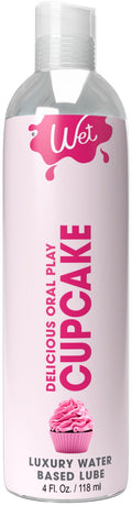 Wet (США) Лубрикант на водній основі Wet Oral Play Cupcake (118 мл), їстівний, без цукру
