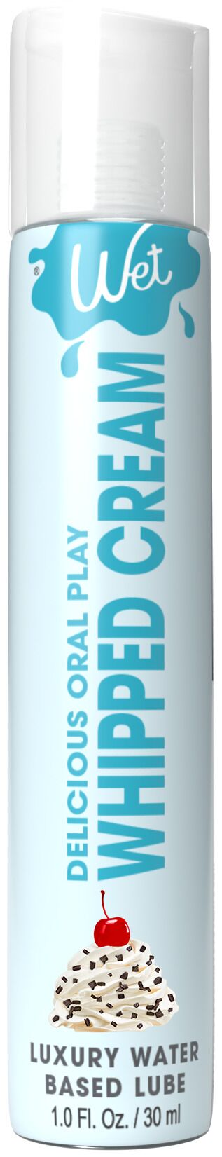 Wet (США) Лубрикант на водній основі Wet Oral Play Whipped Cream (30 мл), їстівний, без цукру