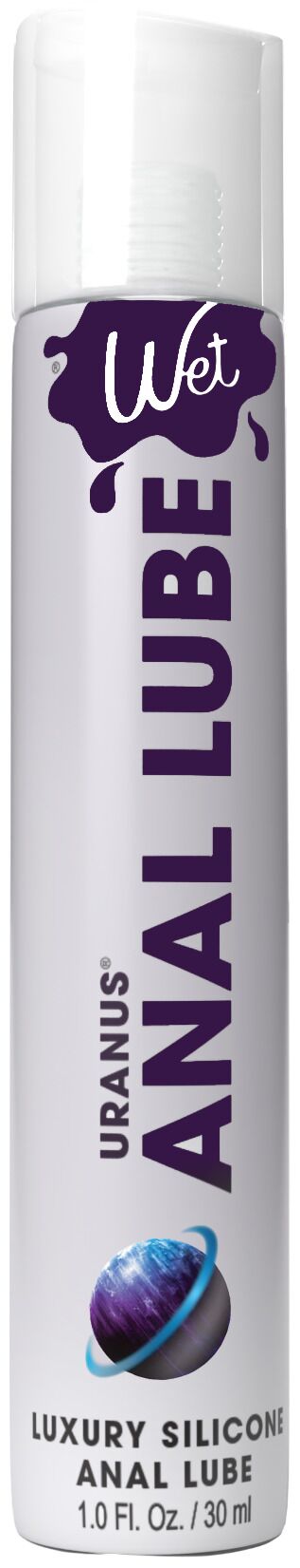 Wet (США) Анальний лубрикант на силіконовій основі Wet Uranus Anal Lube, густий, без кольору та запаху (30 мл)