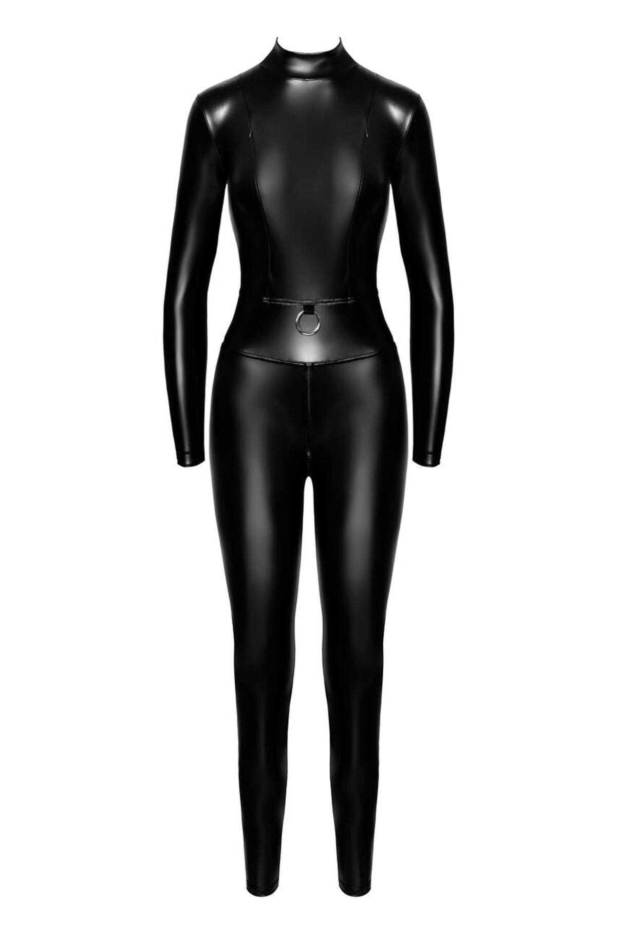 Noir Handmade (Польща) Комбінезон Noir Handmade F319 Caged, 3XL, під латекс, довгий рукав, з доступом, кільце на поясі