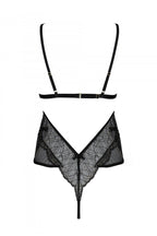 Боді Passion AMBERLY BODY, відкрита спина, низ стрінги