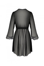 Пеньюар Passion AMBERLY PEIGNOIR, пояс у комплекті