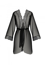Пеньюар Passion AMBERLY PEIGNOIR, пояс у комплекті