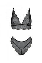 Комплект Passion AMBERLY SET, бралет і трусики бразиліана
