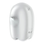 Вакуумний кліторальний стимулятор з вібрацією Satisfyer Glowing Ghost White, сві
