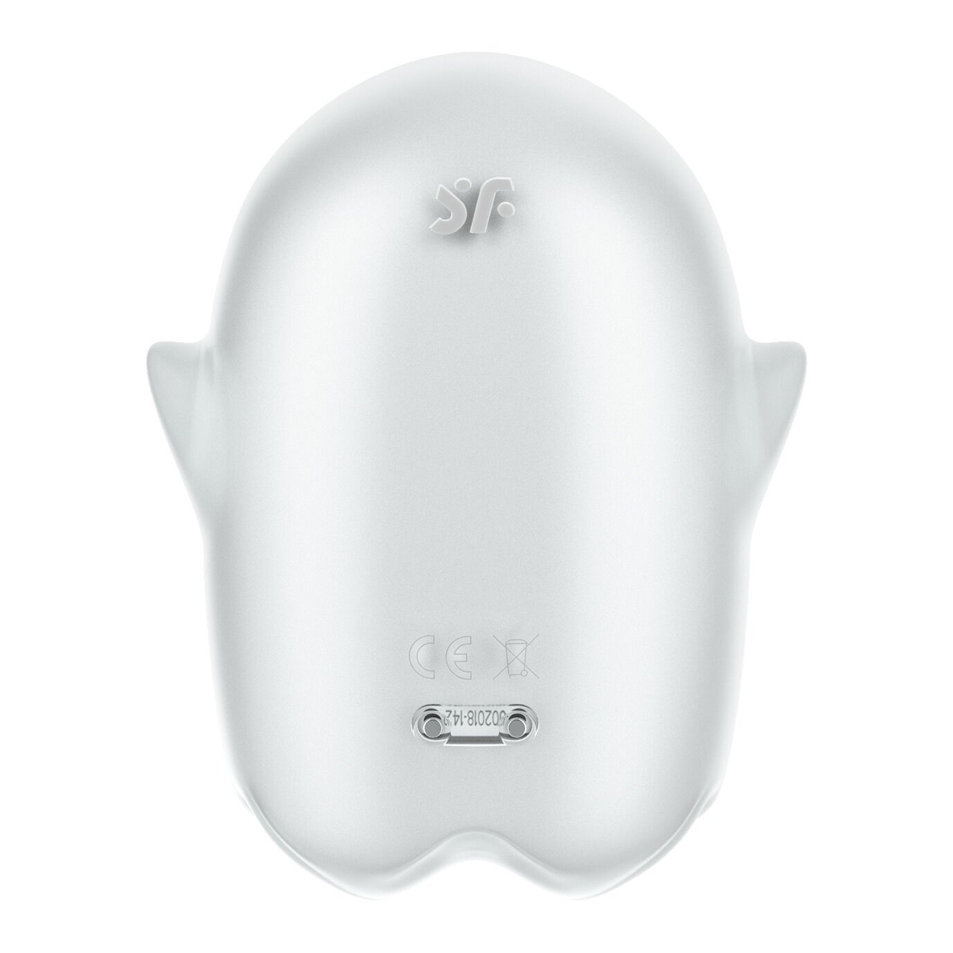 Вакуумний кліторальний стимулятор з вібрацією Satisfyer Glowing Ghost White, сві