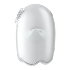 Вакуумний кліторальний стимулятор з вібрацією Satisfyer Glowing Ghost White, сві