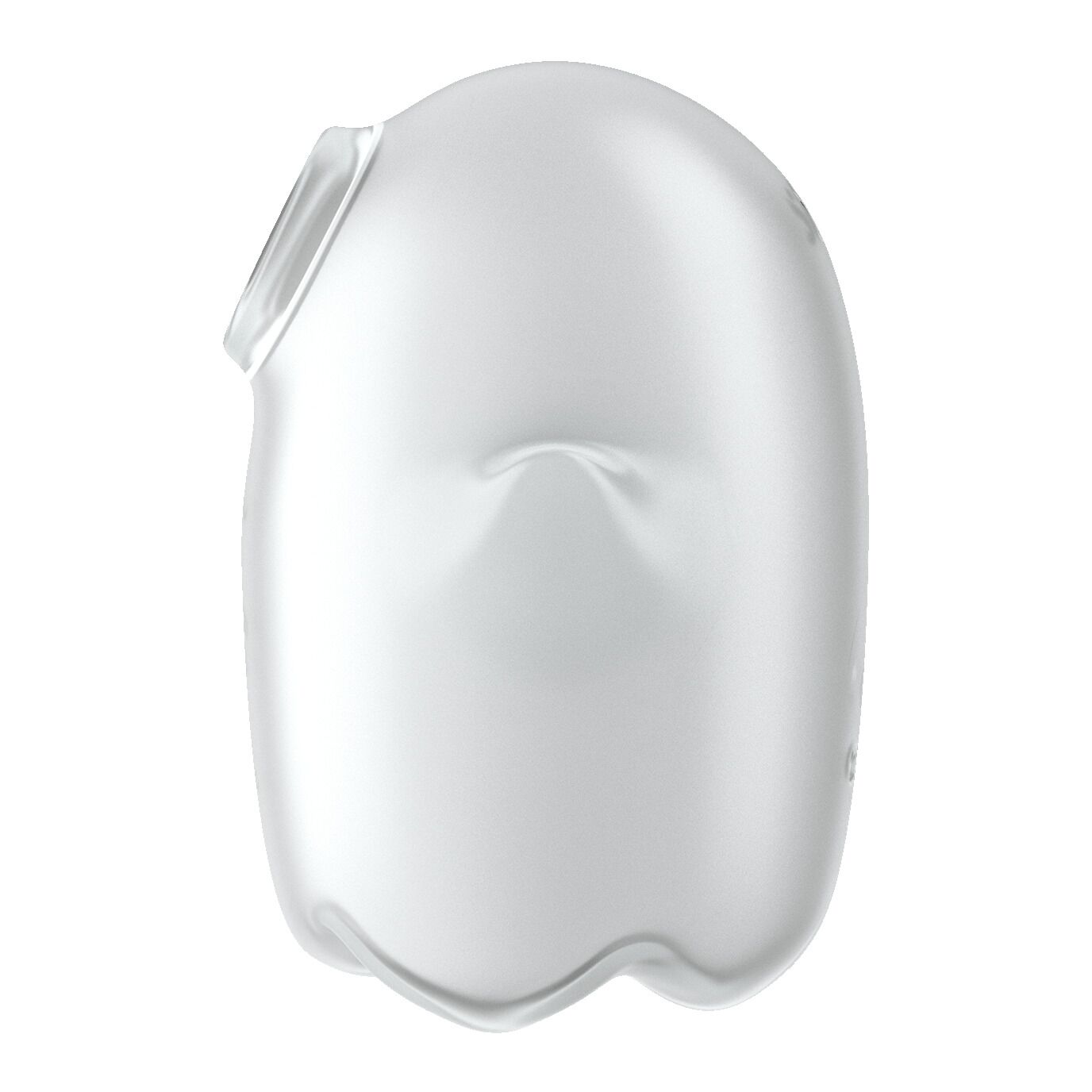 Вакуумний кліторальний стимулятор з вібрацією Satisfyer Glowing Ghost White, сві