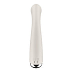 Вібратор з ротацією Satisfyer Spinning G-Spot 1 Beige, плоский майданчик для стимуляції точки G