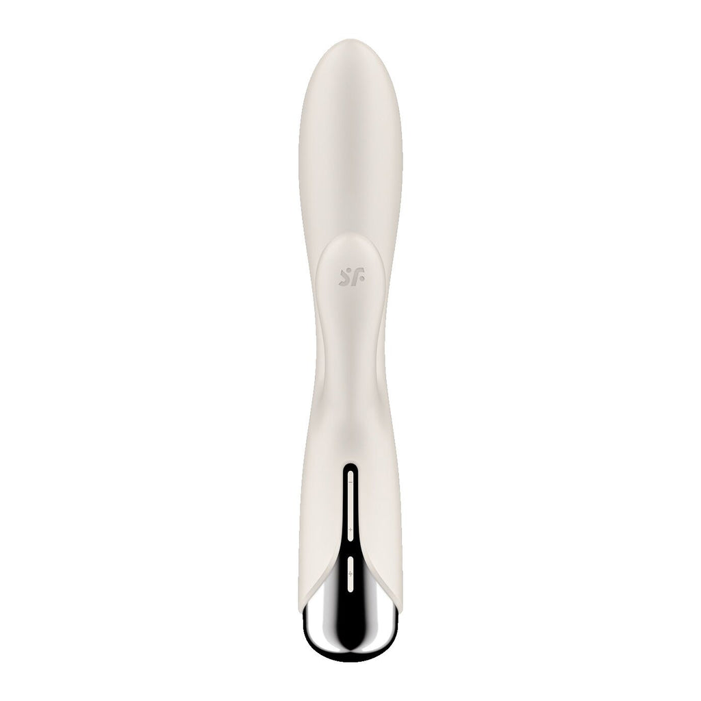 Вібратор-кролик з ротацією Satisfyer Spinning Rabbit 1 Beige, 3 мотори