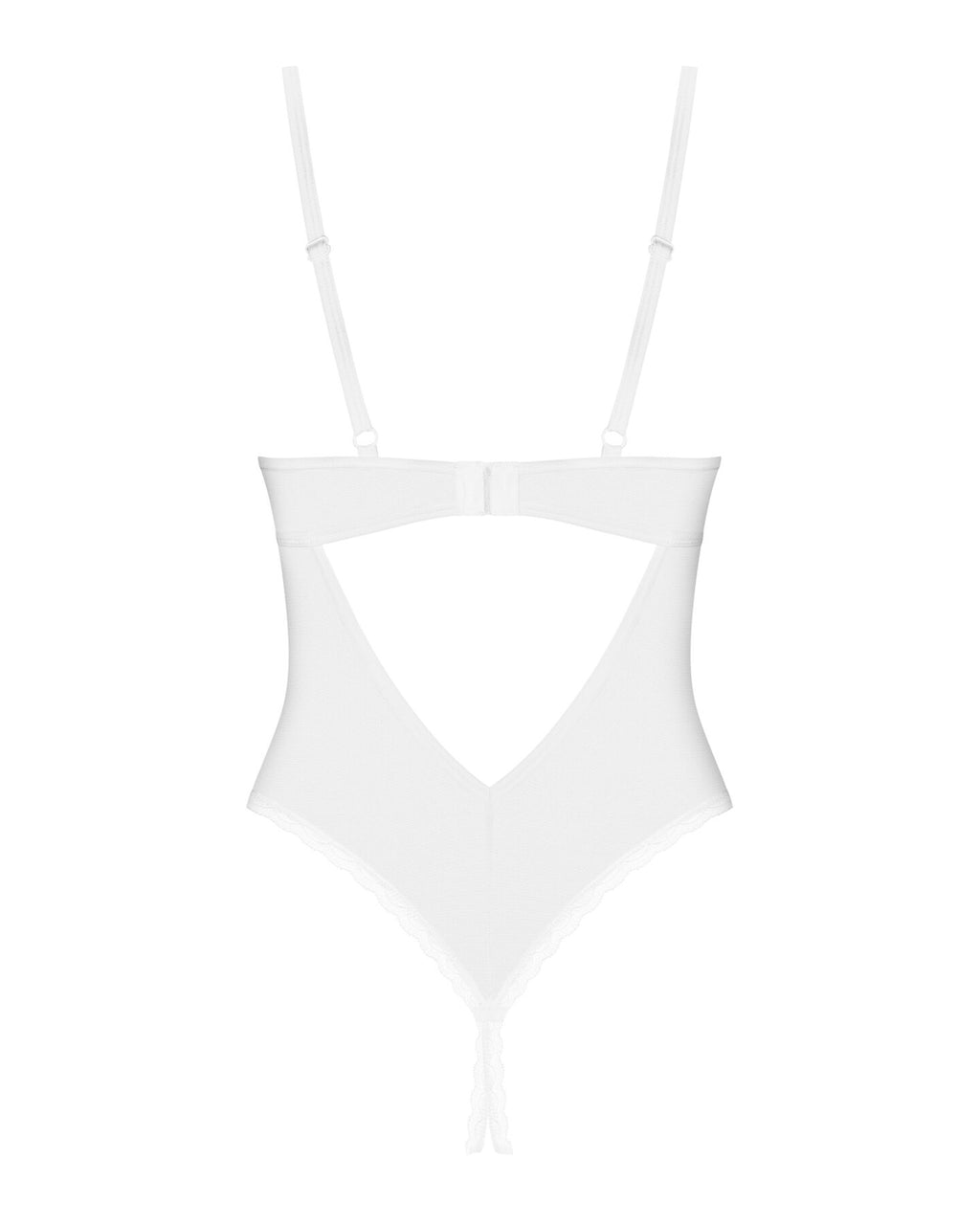 Obsessive (Польща) Боді з доступом Obsessive Alissium crotchless teddy, XL/2XL, ліф з м’якою чашкою, високі трусики