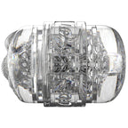 Двосторонній мастурбатор Fleshlight Quickshot Stoya, компактний, наскрізний, зі зліпка вульви та ануса порнозірки