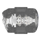 Двосторонній мастурбатор Fleshlight Quickshot Stoya, компактний, наскрізний, зі зліпка вульви та ануса порнозірки