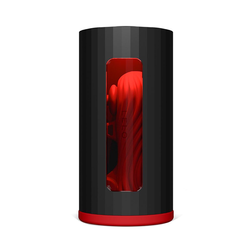 Lelo (Швеція) Смарт-мастурбатор LELO F1S V3 Red, 2 мотори, 8 режимів, стимуляція звуковими хвилями