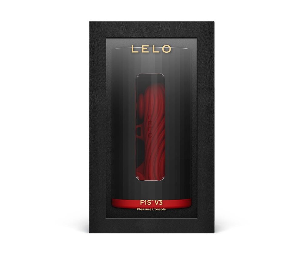 Lelo (Швеція) Смарт-мастурбатор LELO F1S V3 Red, 2 мотори, 8 режимів, стимуляція звуковими хвилями