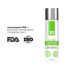 Змазка на водній основі JO H2O Organic Aloe (120 мл), зволожувальний та заспокійливий ефект