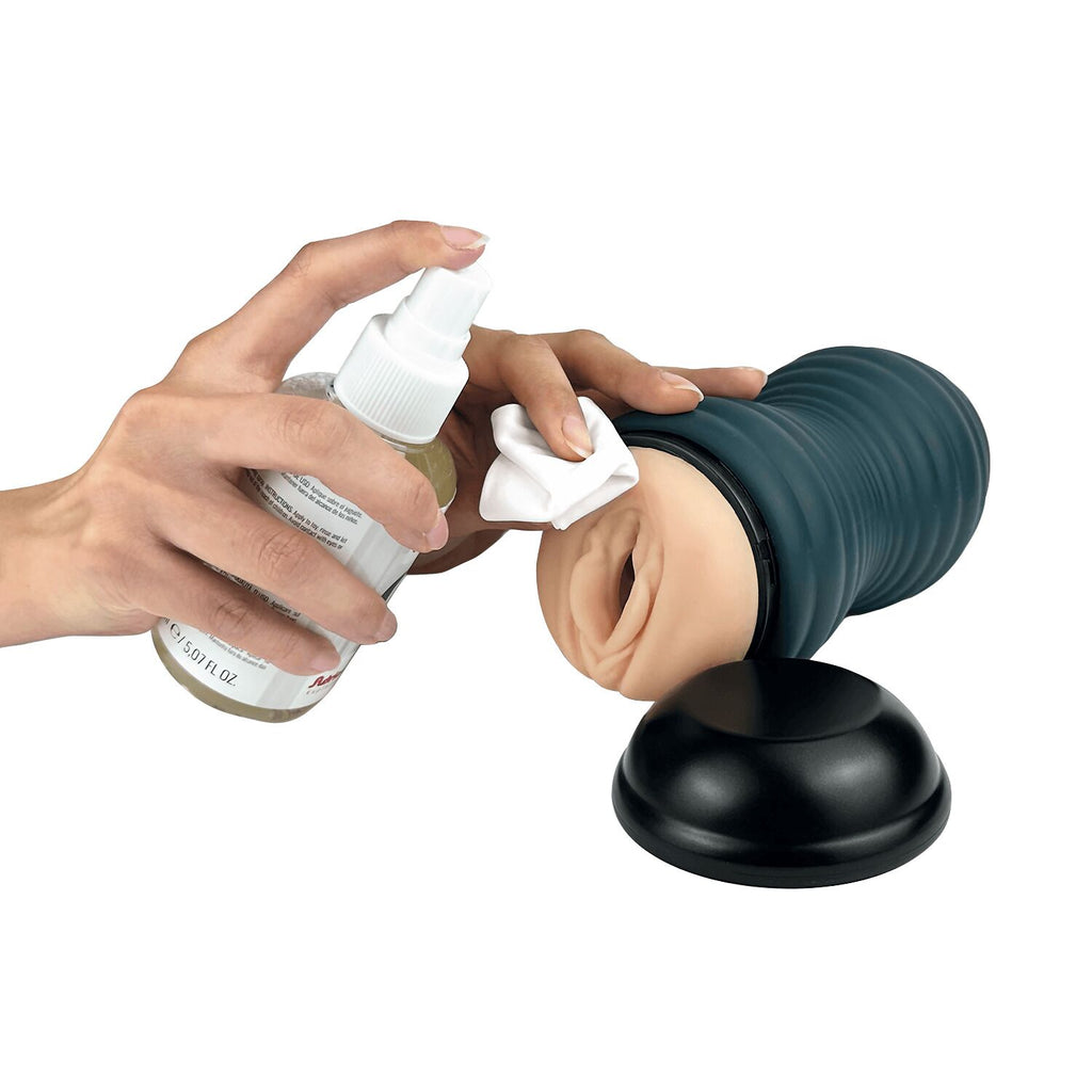Adrien Lastic (Іспанія) Мастурбатор-вагіна Adrien Lastic Siltex Ultra, реалістичний, з регулятором ефекту всмоктування