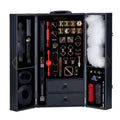 LOCKINK (Китай) БДСМ-набір LOCKINK All-in-1 BDSM Play Kit, чорний, шкіра з тисненням, предмети для бондажу, шибарі, ваксплею