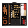 LOCKINK (Китай) БДСМ-набір LOCKINK All-in-1 BDSM Play Kit, коричневий, ремені, маска, кляпи, анальні пробки, свічки