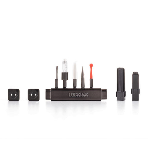 БДСМ-набір LOCKINK Teasing & Impact-Play Set, маска, кляп, затискачі для сосків, тиклер, шльопалка