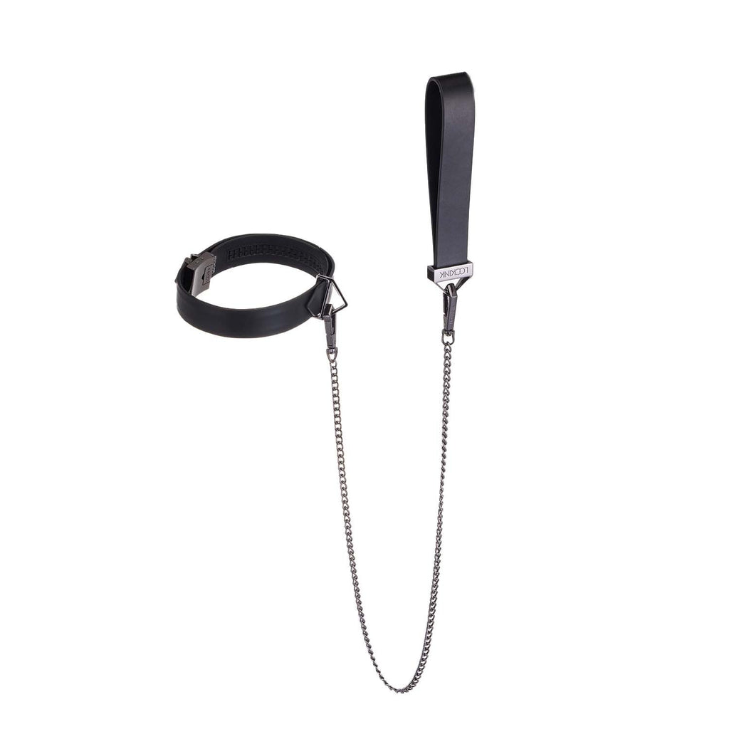 LOCKINK (Китай) Набір для бондажу LOCKINK 8-Bondage-Straps Restraint Set, чорний 8 ременів з натуральної шкіри