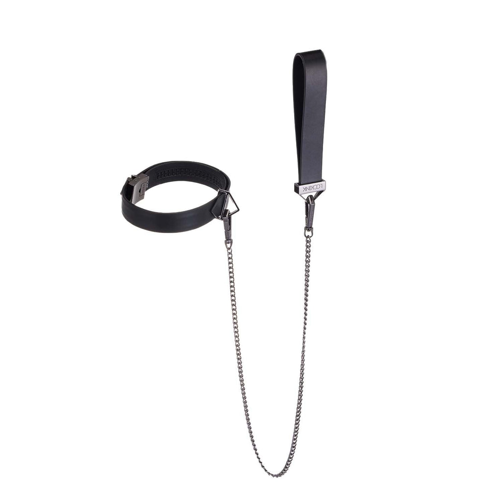 Набір для бондажу LOCKINK 8-Bondage-Straps Restraint Set, чорний 8 ременів з нат