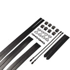 Набір для бондажу LOCKINK 8-Bondage-Straps Restraint Set, чорний 8 ременів з нат