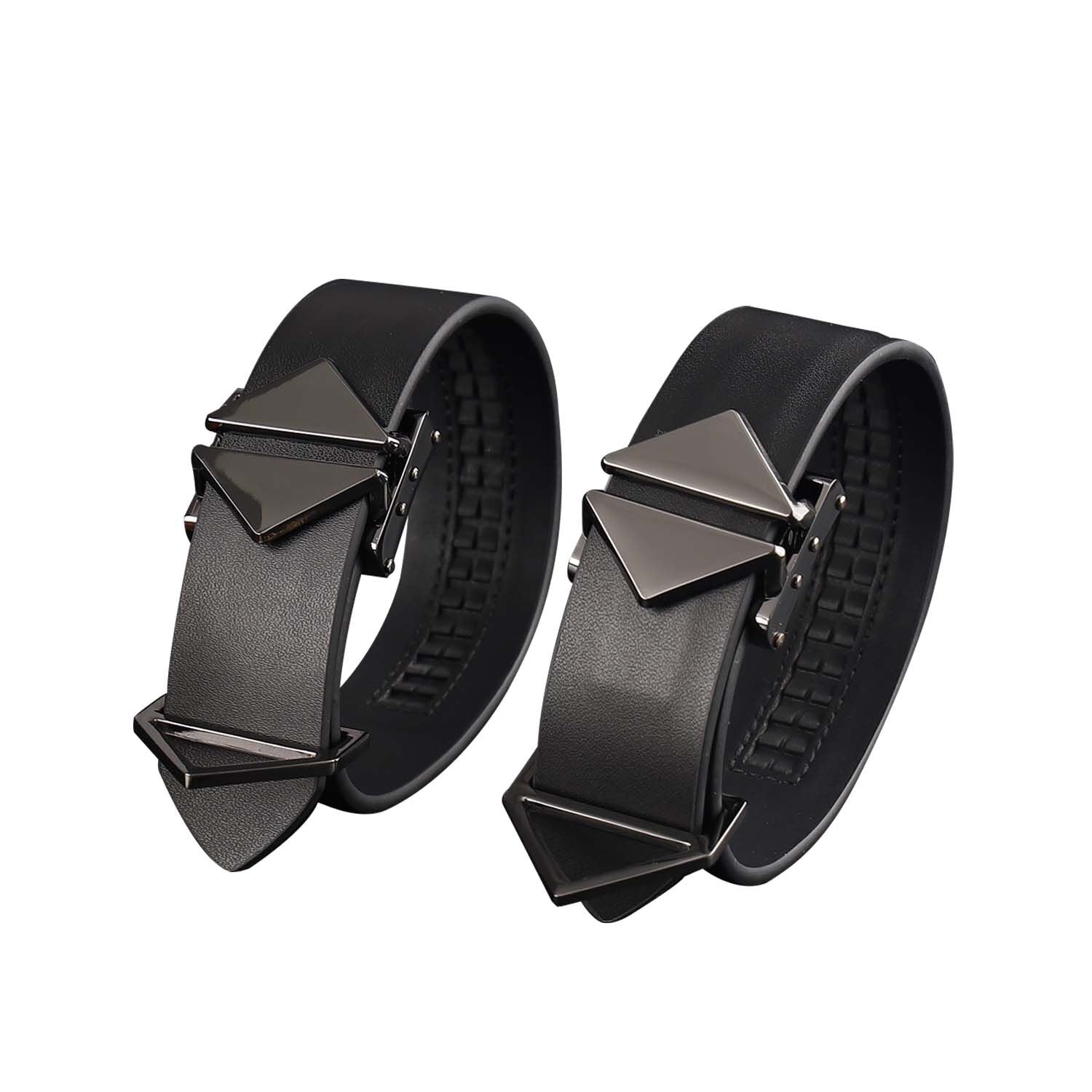 LOCKINK (Китай) Набір для бондажу LOCKINK 8-Bondage-Straps Restraint Set, чорний 8 ременів з натуральної шкіри