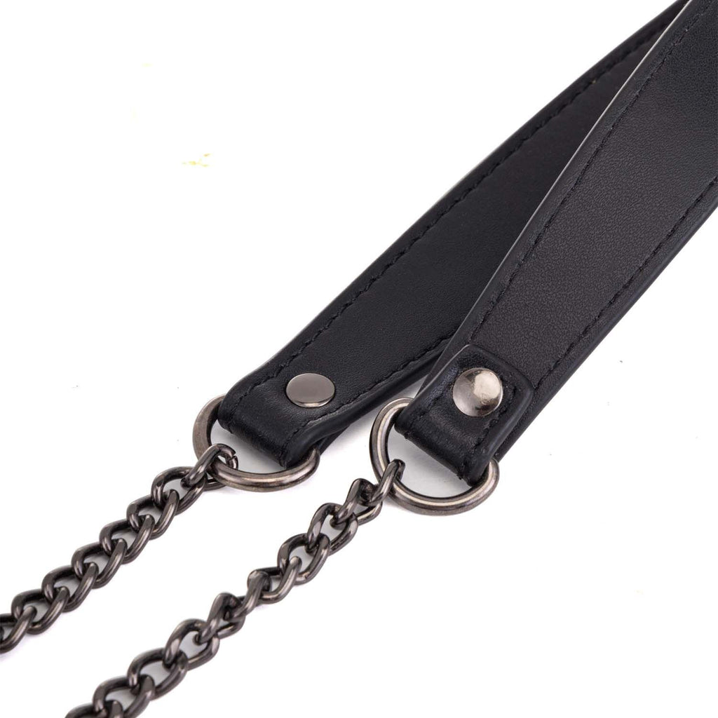 LOCKINK (Китай) Сумка для секс-іграшок LOCKINK Mysterious Square Kink Bag, чорна, набір для бондажу в комплекті